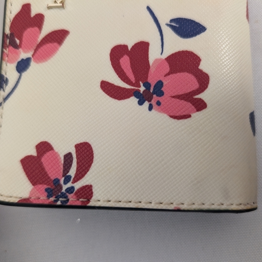 Kate Spade Staci Tea Garden Toss Bifold And Small Wallet Set As Is - Picture 5 of 15